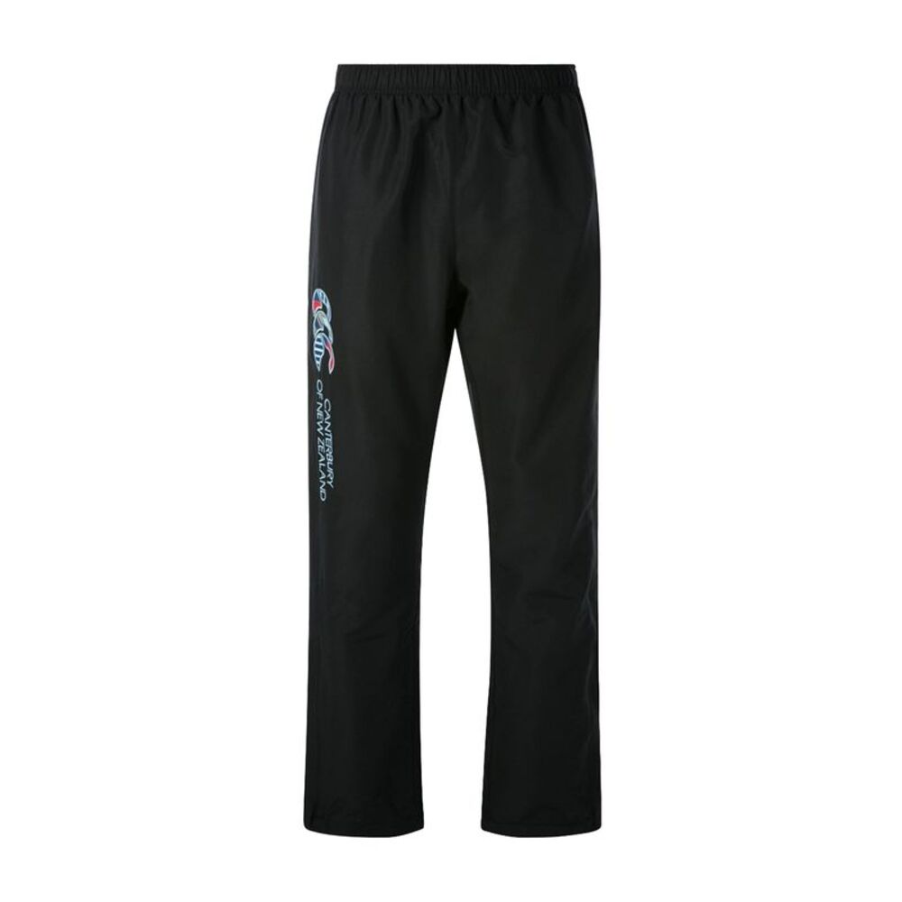 Canterbury Mens Open Hem Tracksuit Bottoms / Black